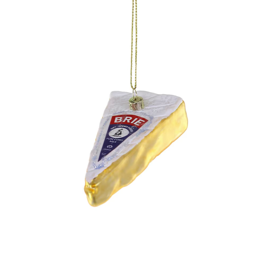 Wedge of Brie Ornament
