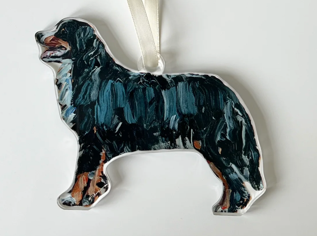 Bernese Mountain Dog Acrylic Ornament