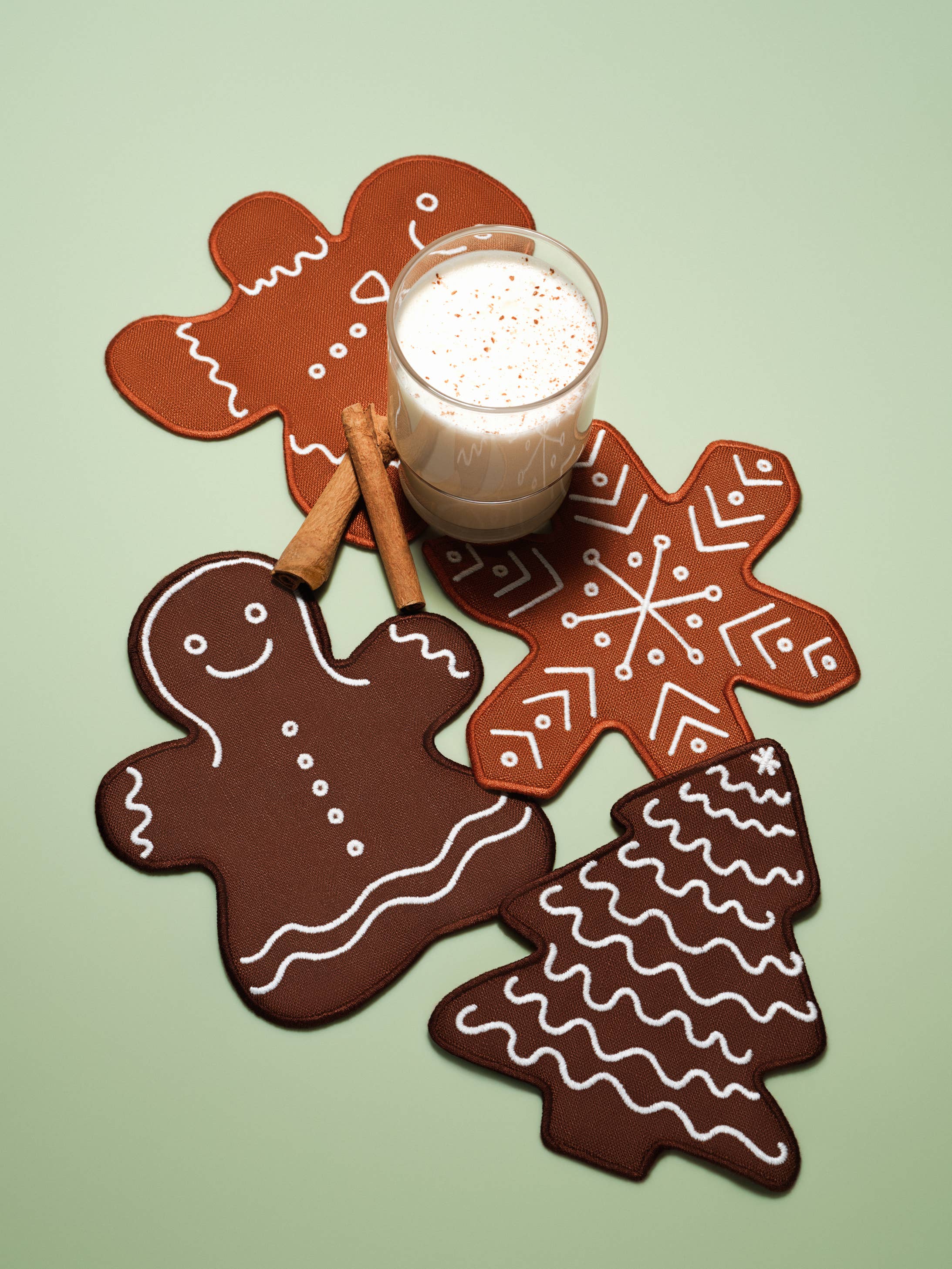 Gingerbread Cocktail Napkins