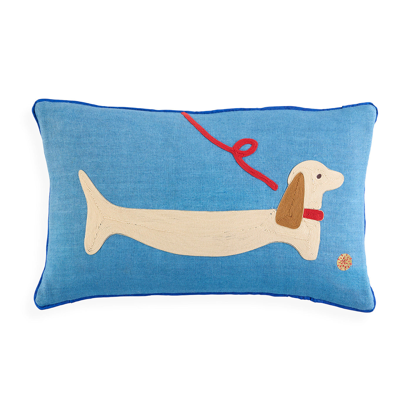 Dachshund Playa Pillow