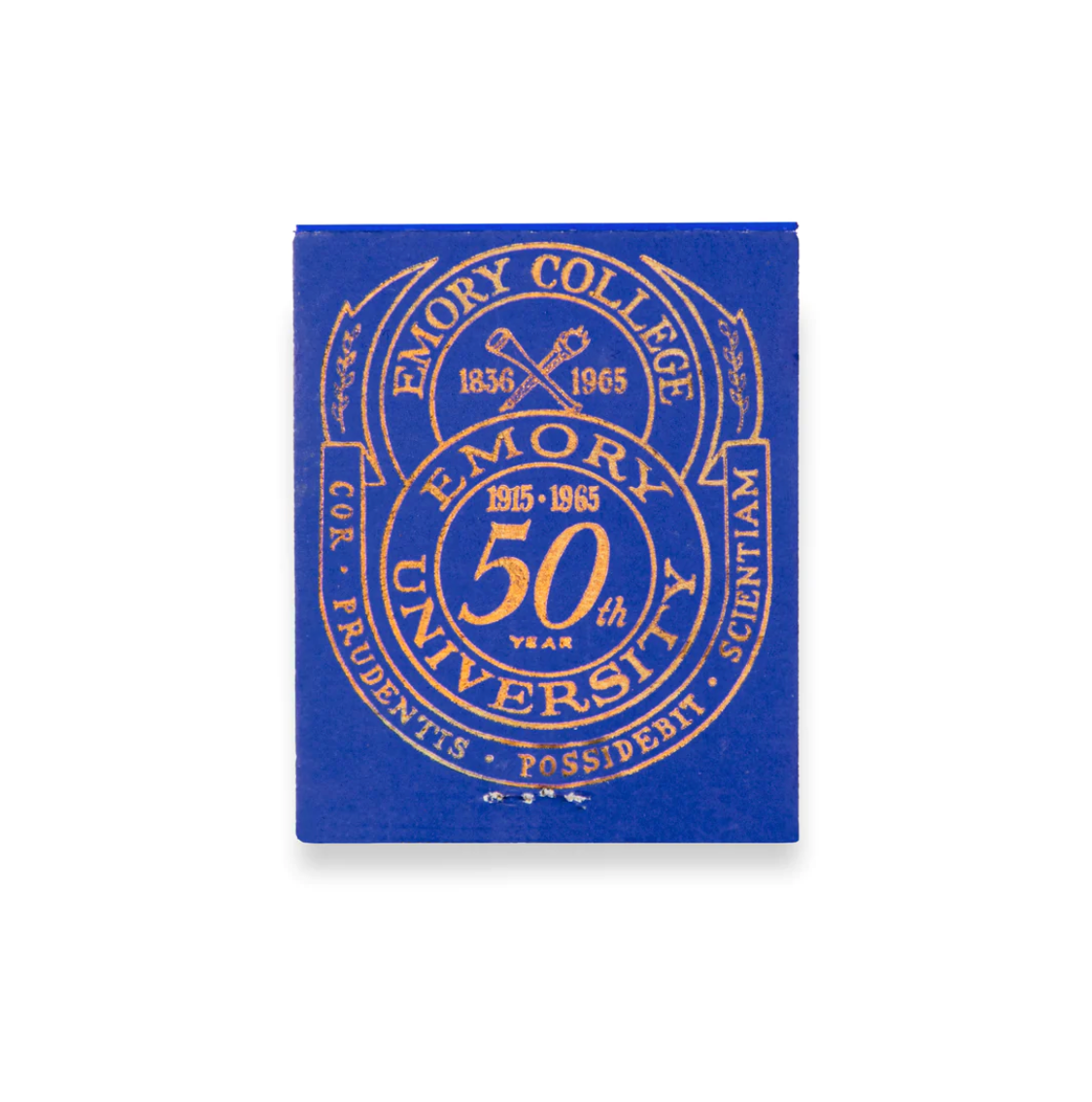 Emory University Matchbook Print
