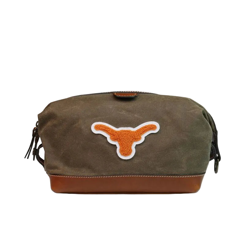 Texas Pro Waxed Canvas Dopp Kit