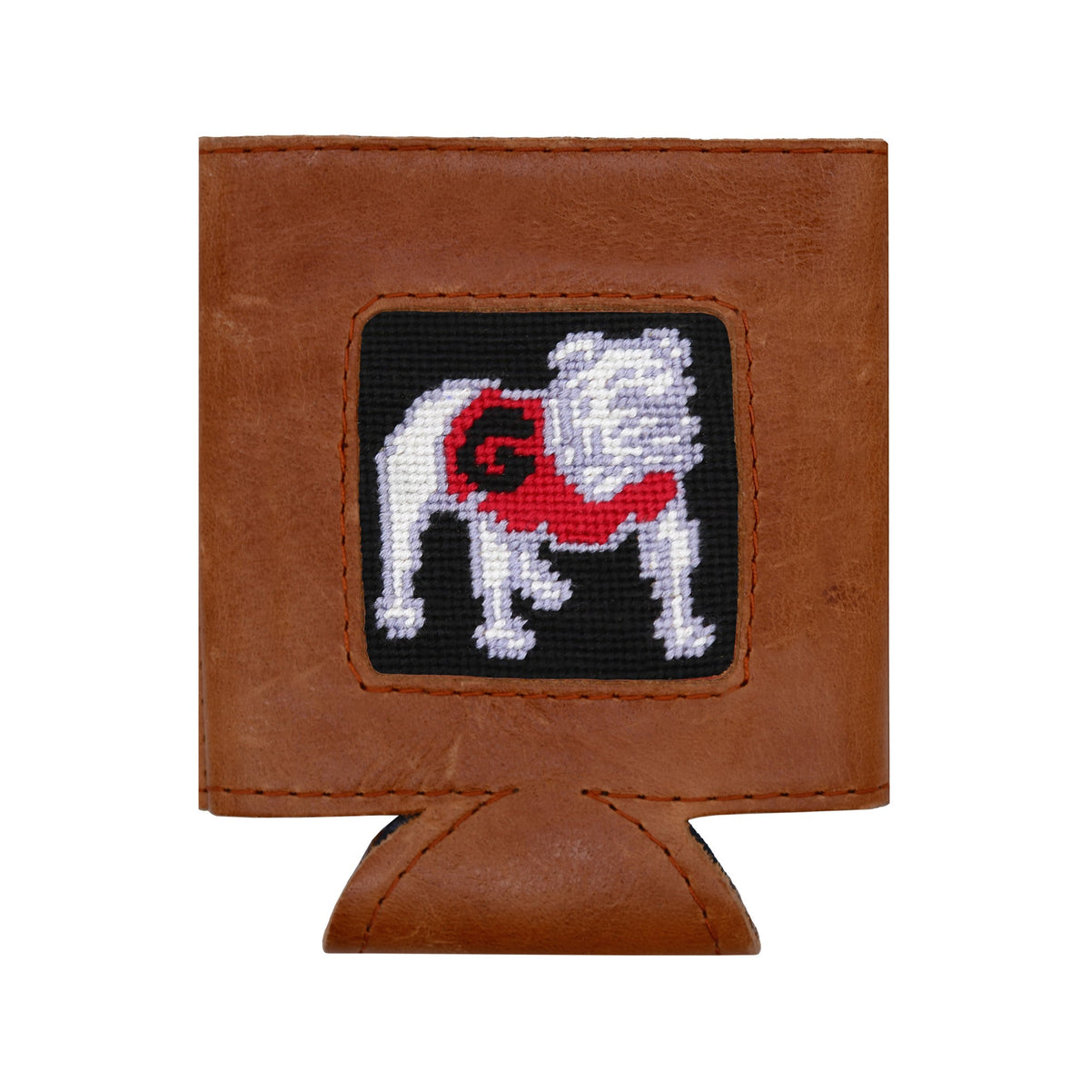 Georgia Bulldog Can Cooler - Black