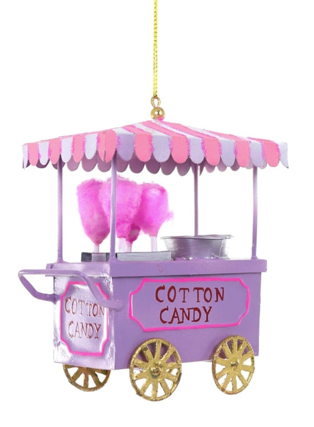 COTTON CANDY CART ORNAMENT