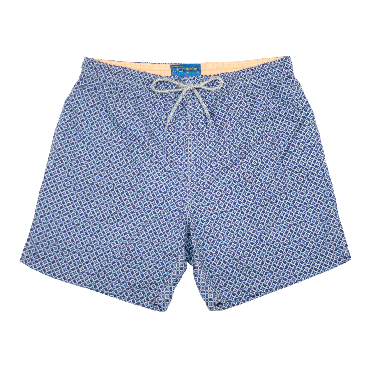 Mens Mosaic Swim Trunks