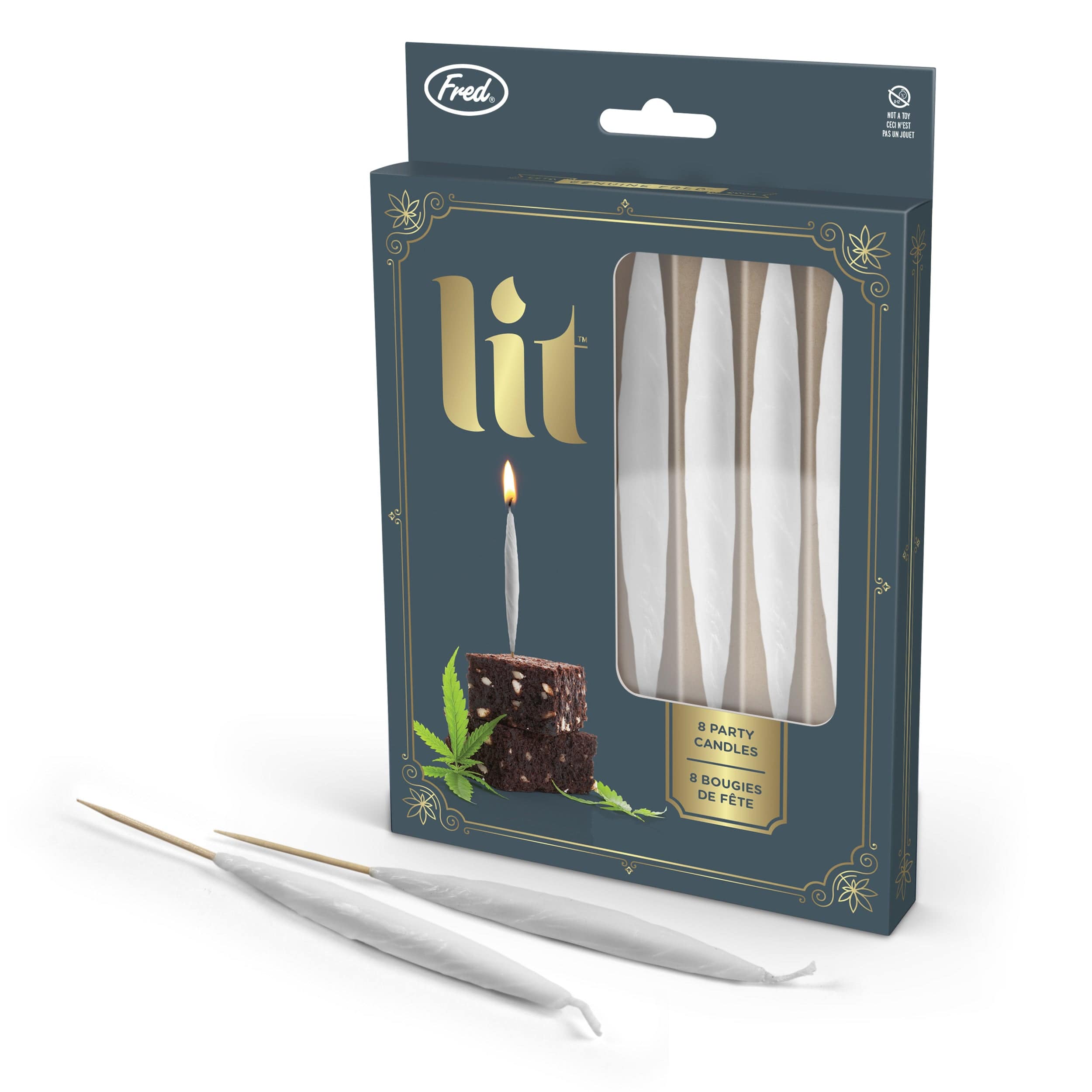 LIT! Joint Birthday Candles - S/6