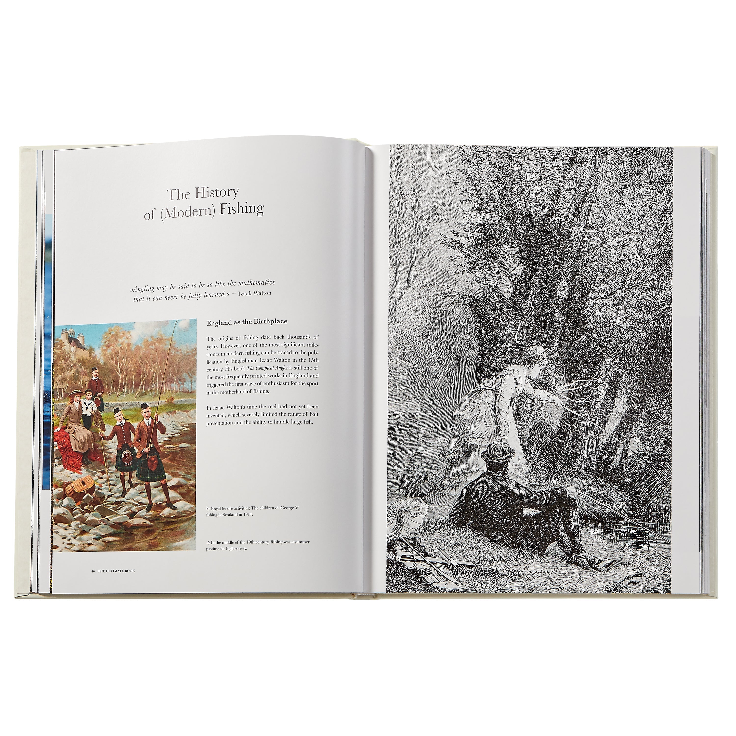 Fishing: The Ultimate Book Leather Edition