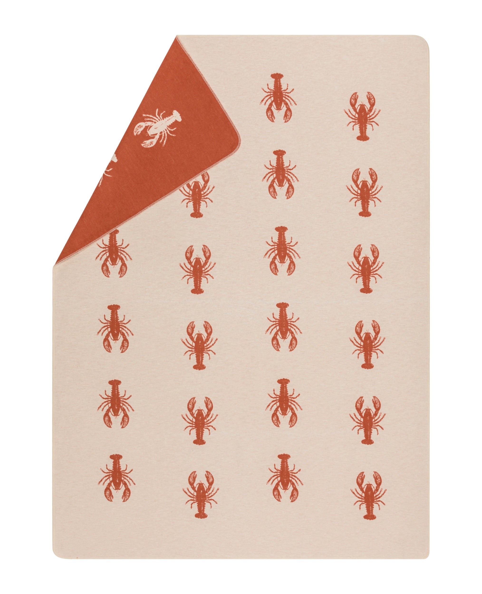 Silvretta Throw - Lobsters Allover