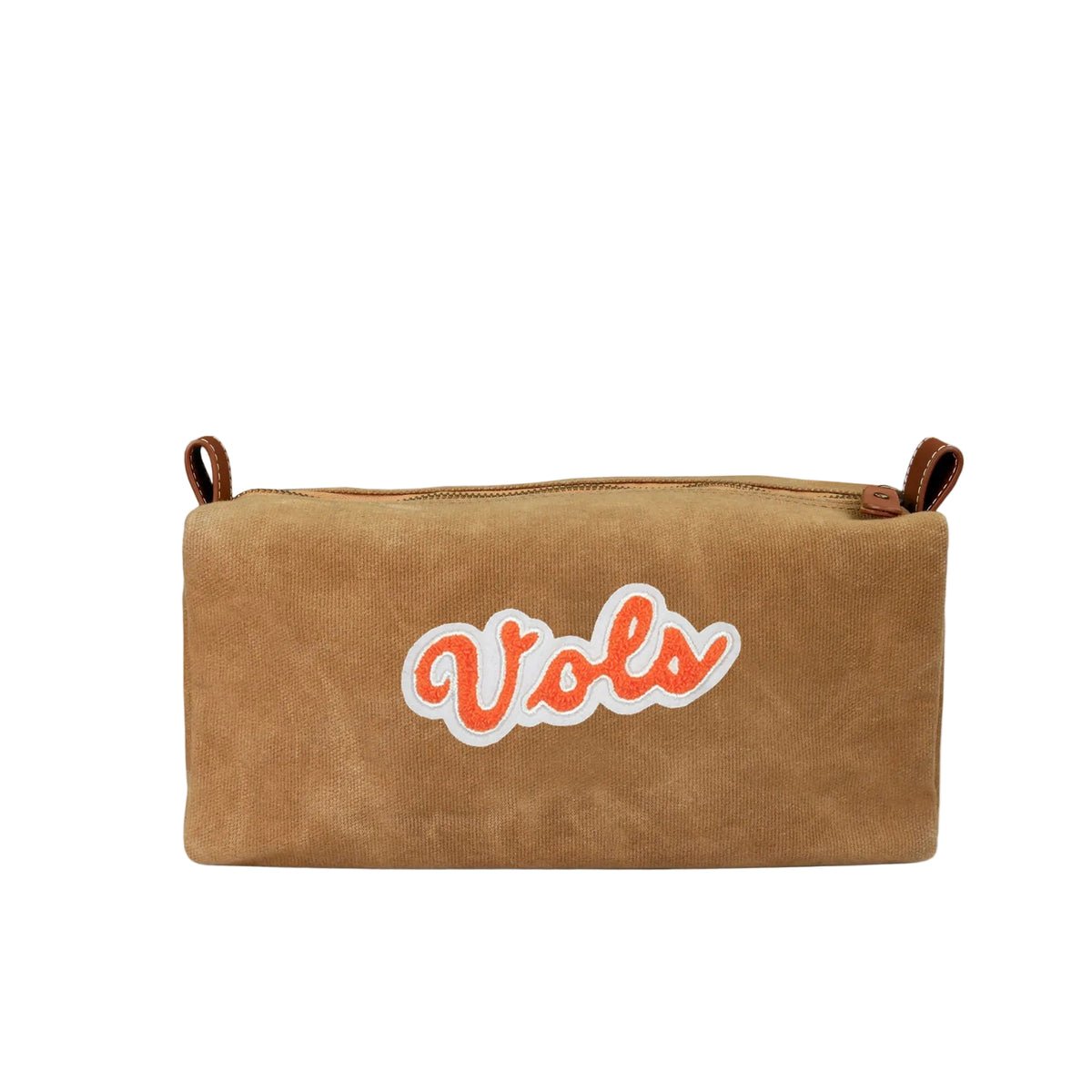 Tennessee Waxed Canvas Dopp Kit Vault "Vols"