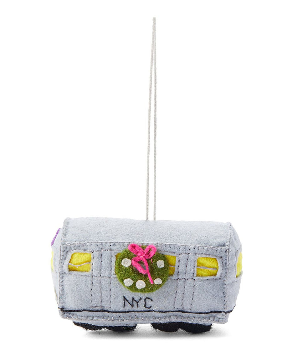 Subway Car Ornament