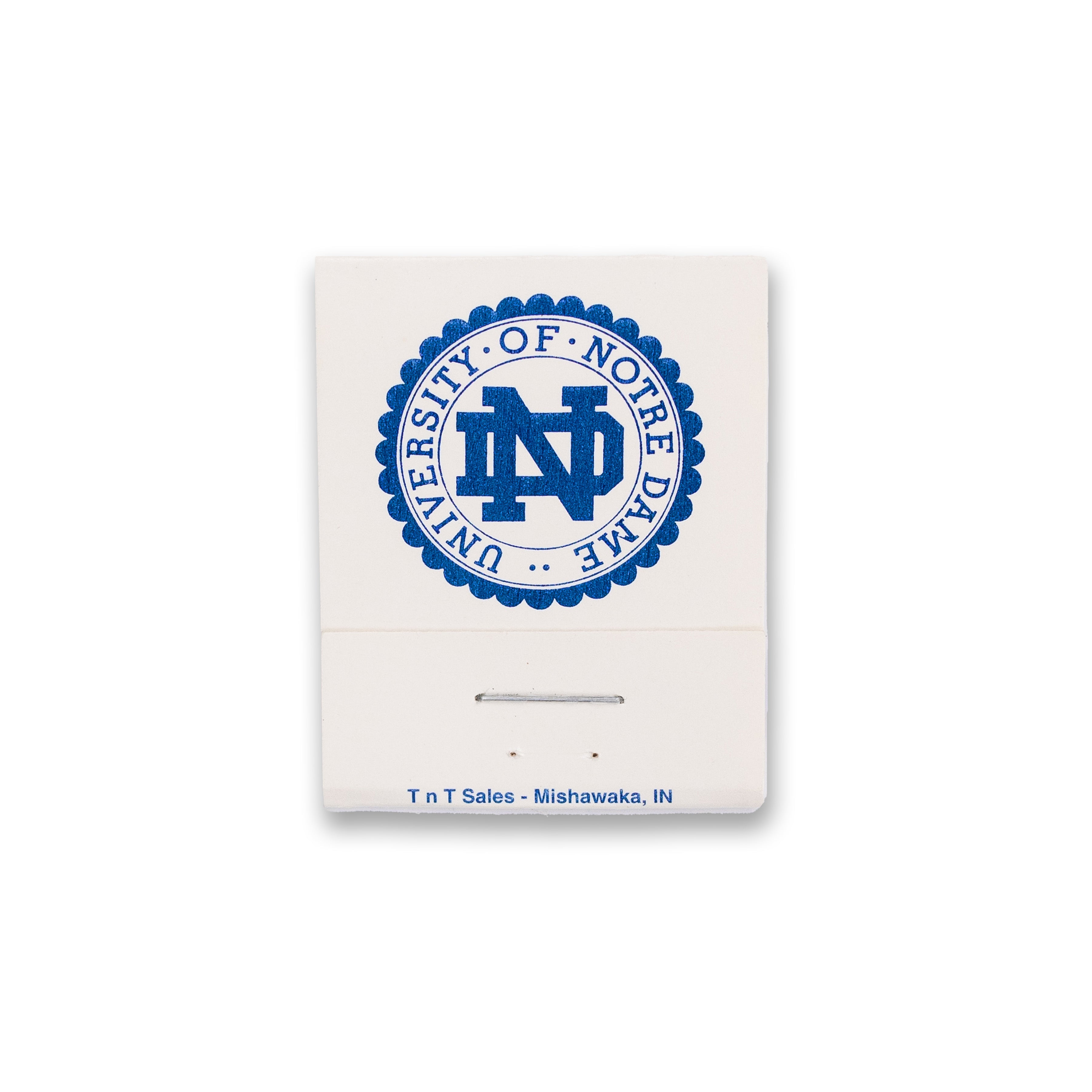 Notre Dame Matchbook Print