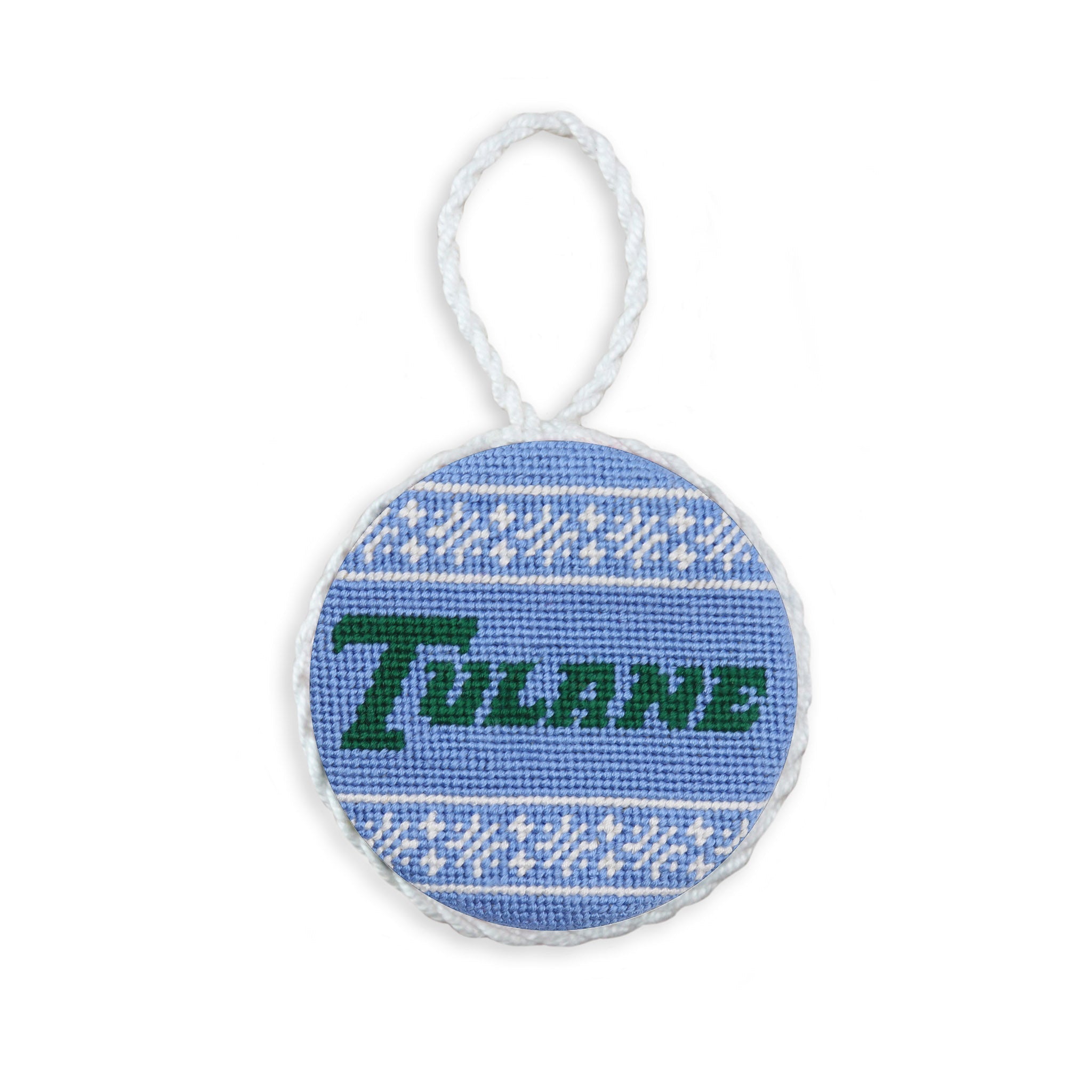 Tulane Fairisle Ornament