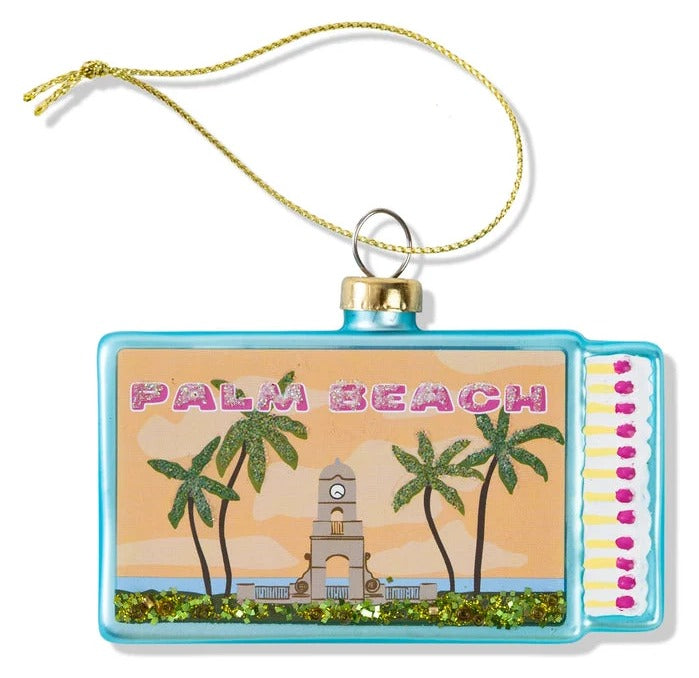 Palm Beach Matchbook Ornament