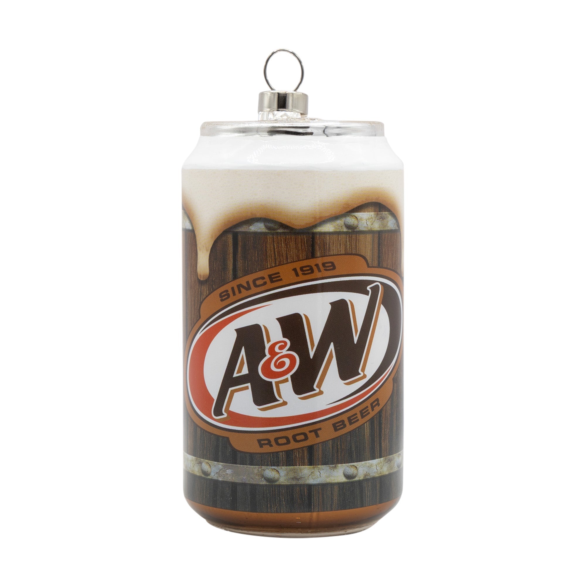 A&W Root Beer Soda Can Ornament