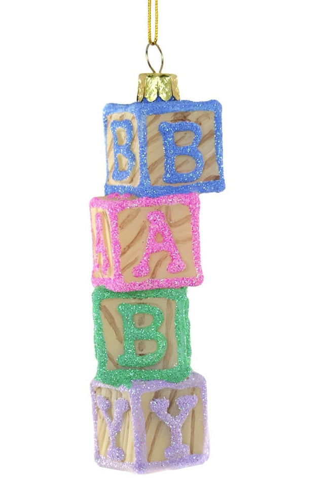 BABY BLOCKS ORNAMENT