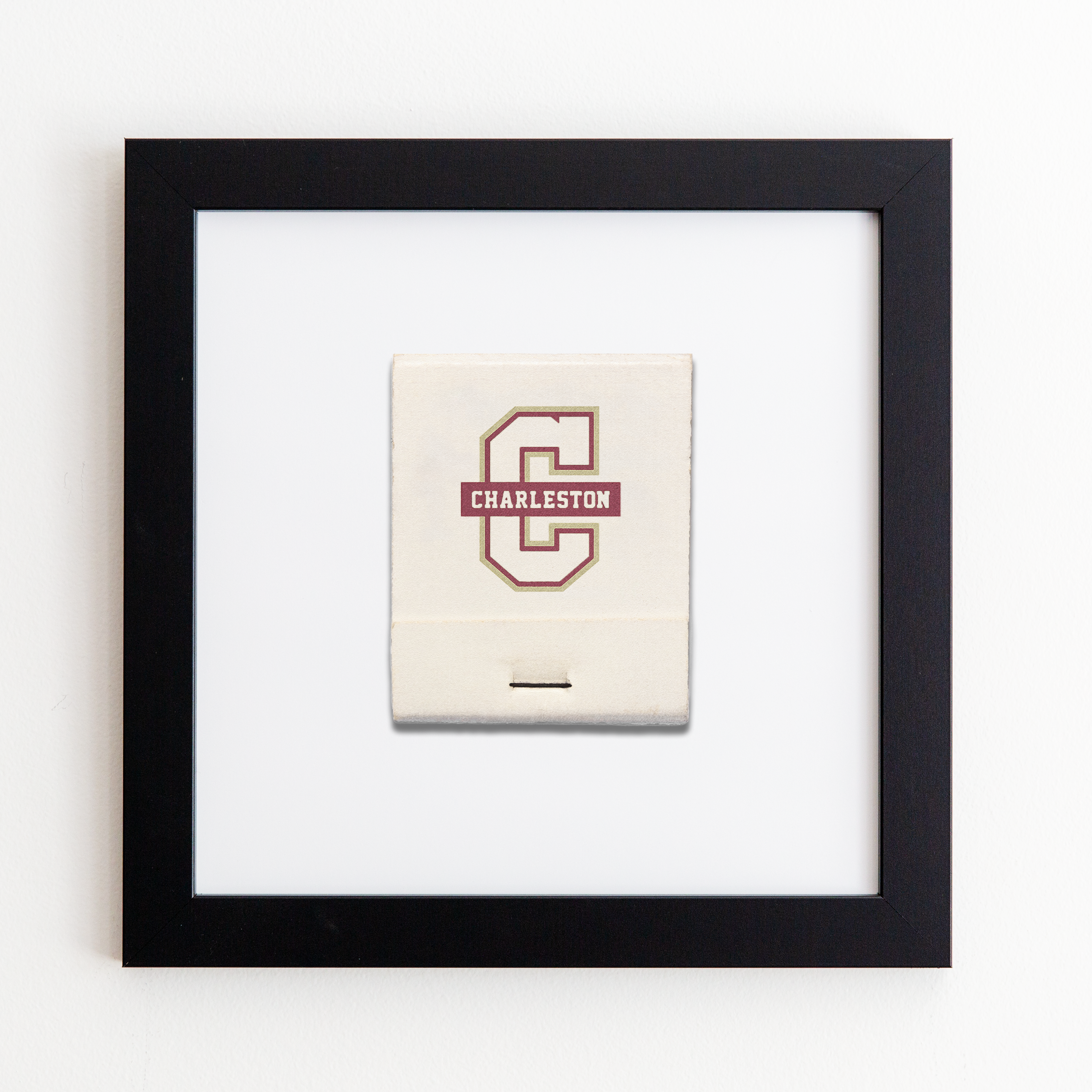 College of Charleston Black Frame