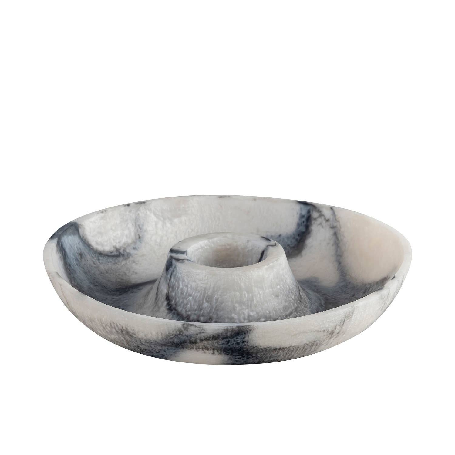 Grey Resin Chip and Dip