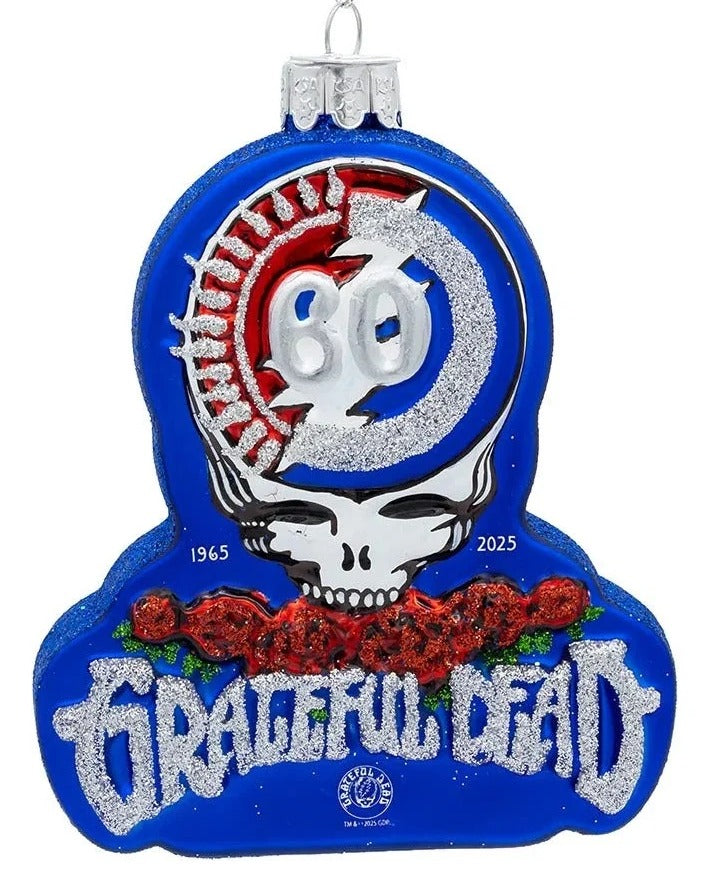 Grateful Dead™ Glass 60th Anniversary Ornament