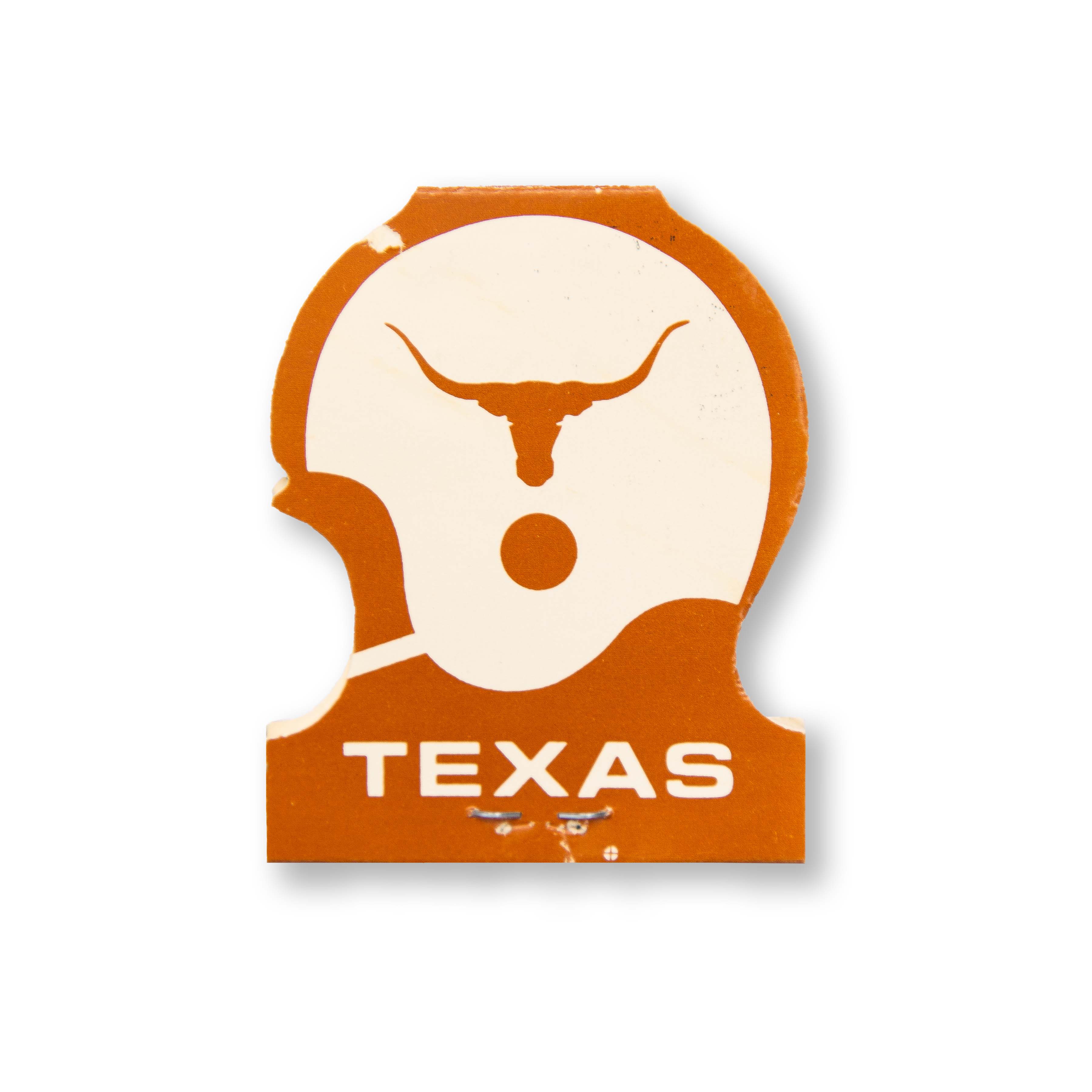 University of Texas Matchbook Print - Print Only