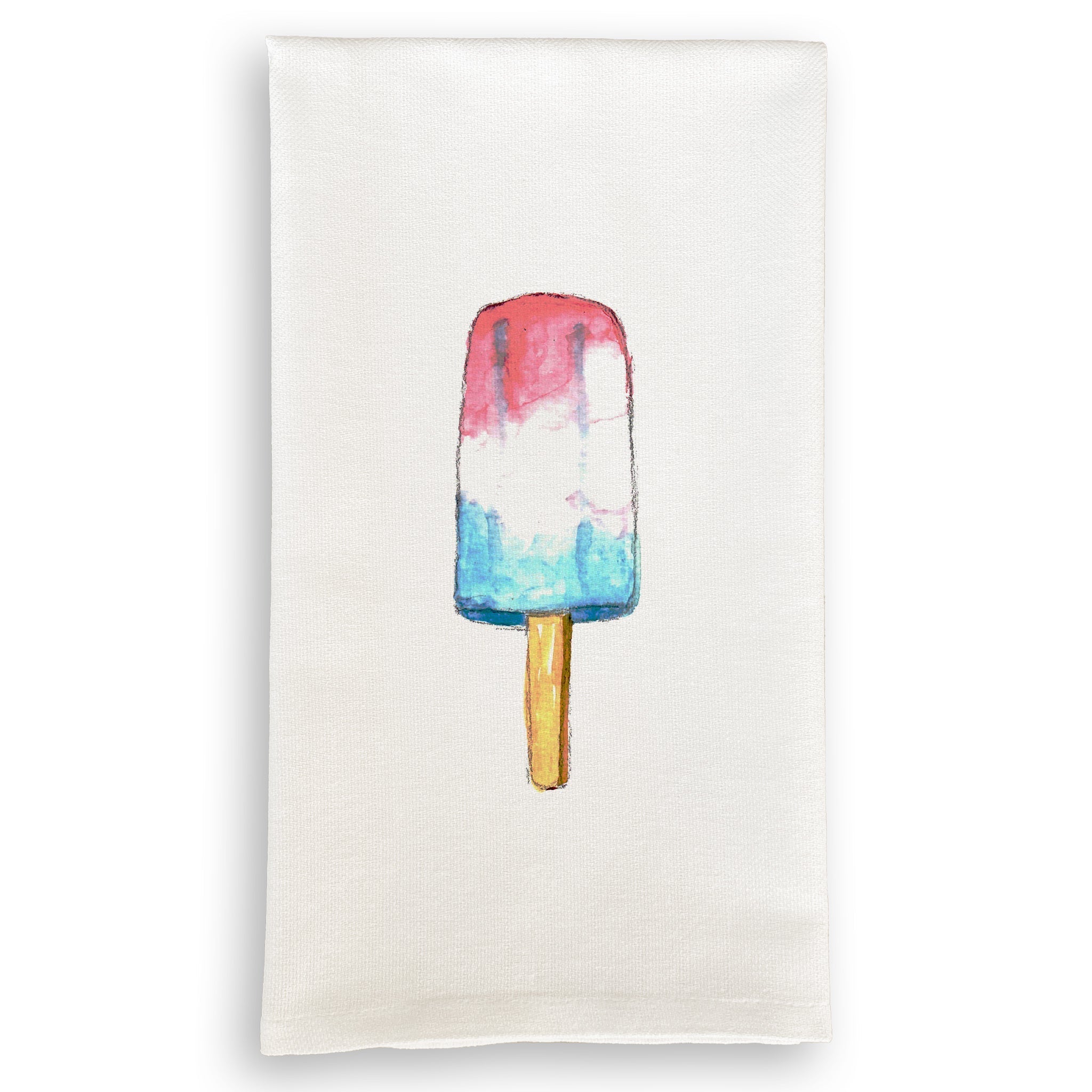 Summer Popsicle Dish Towel