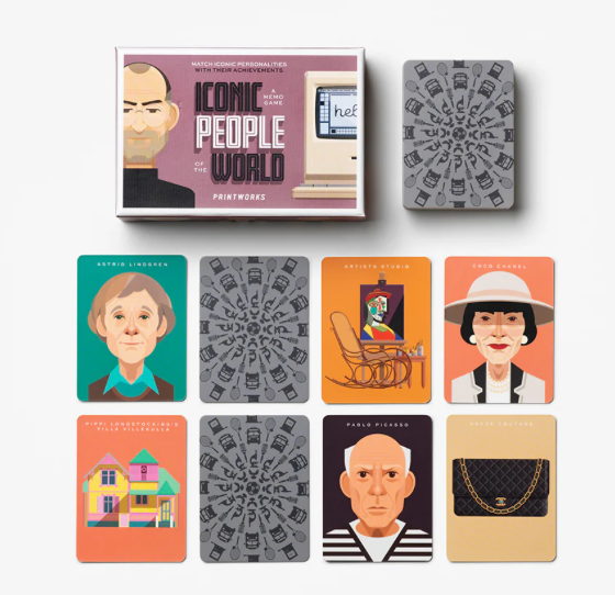 Memo Game - Iconic People