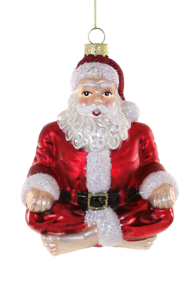 YOGA SANTA ORNAMENT