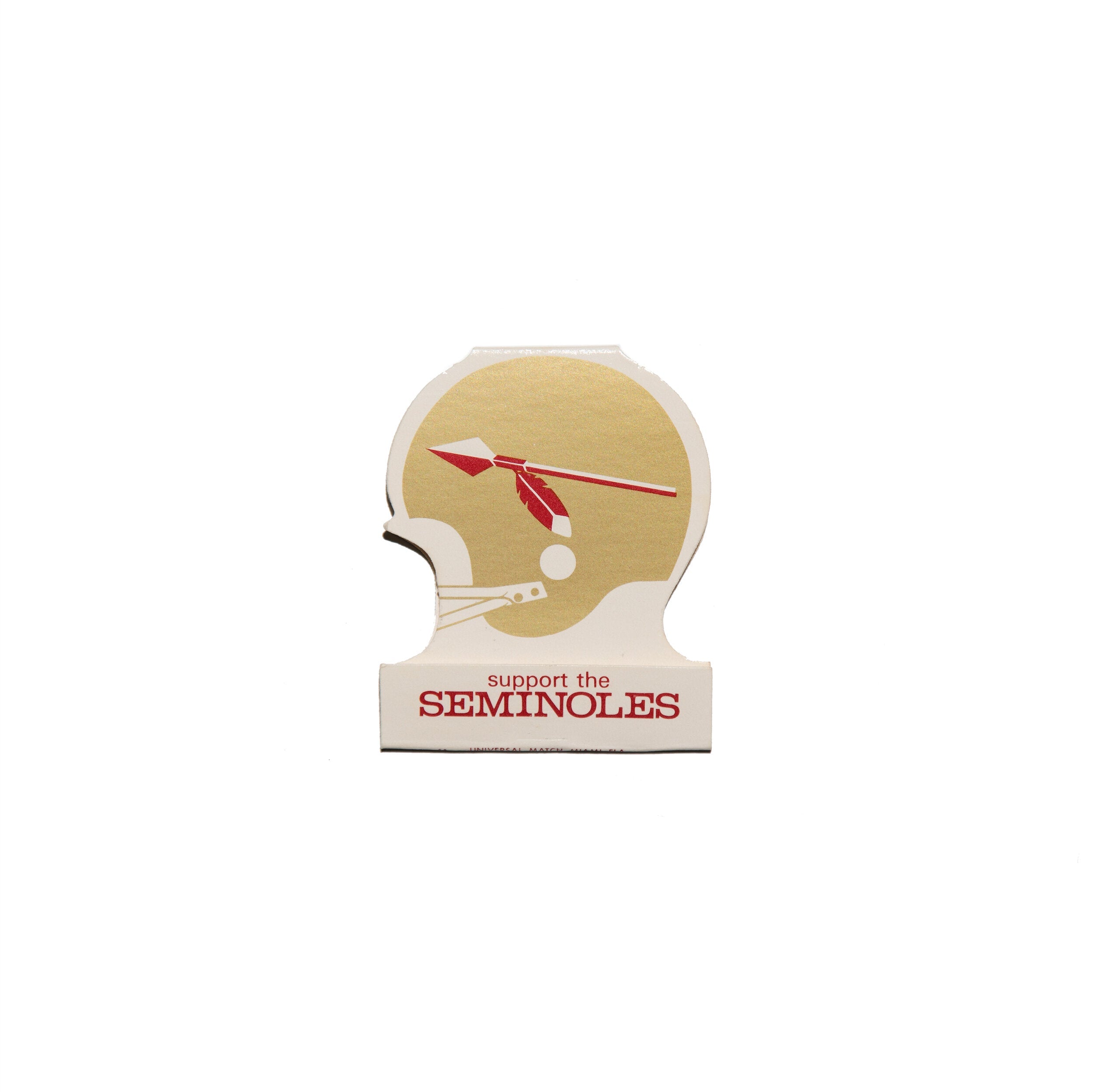 Florida State Matchbook Print