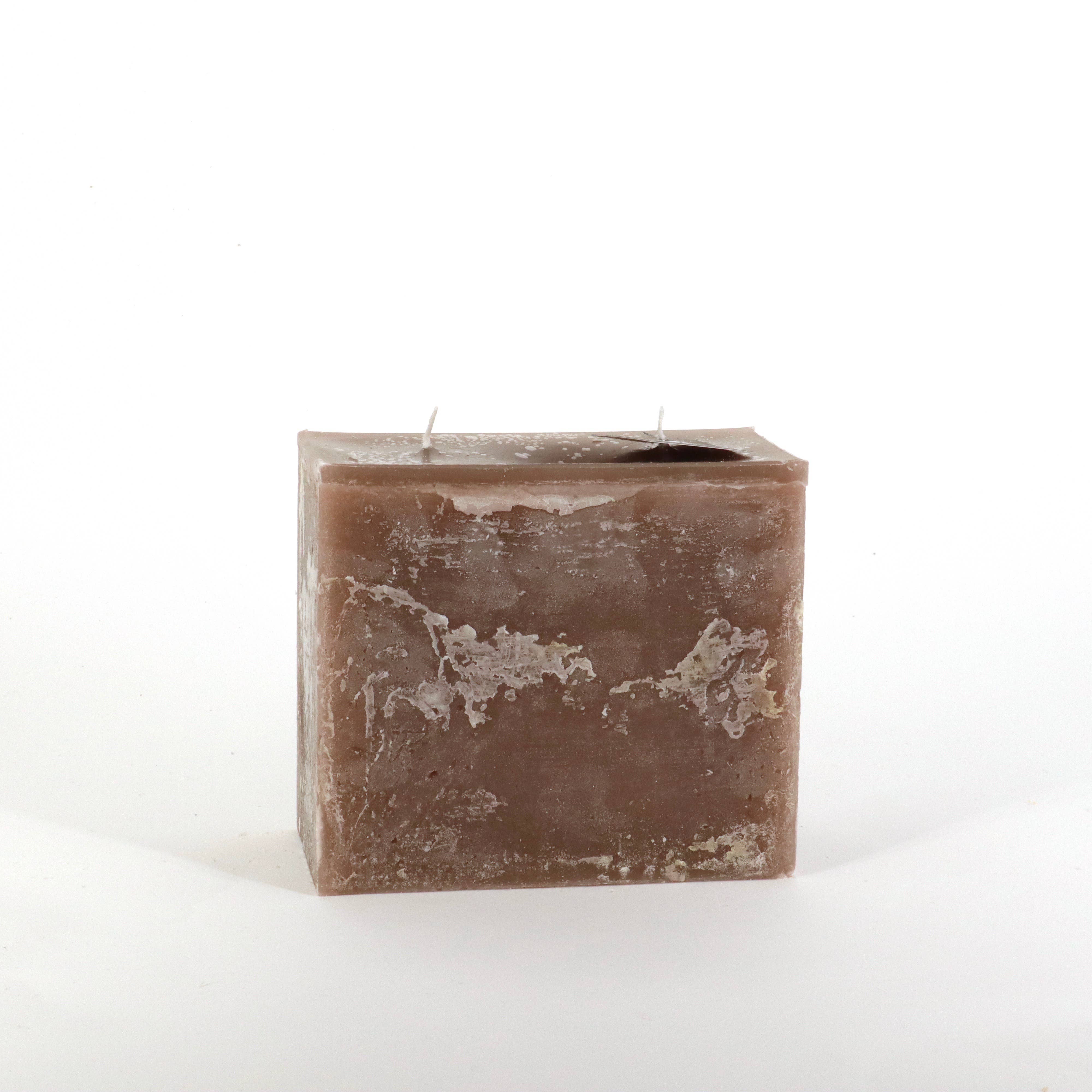 Opaque Rectangle Pillar Candle