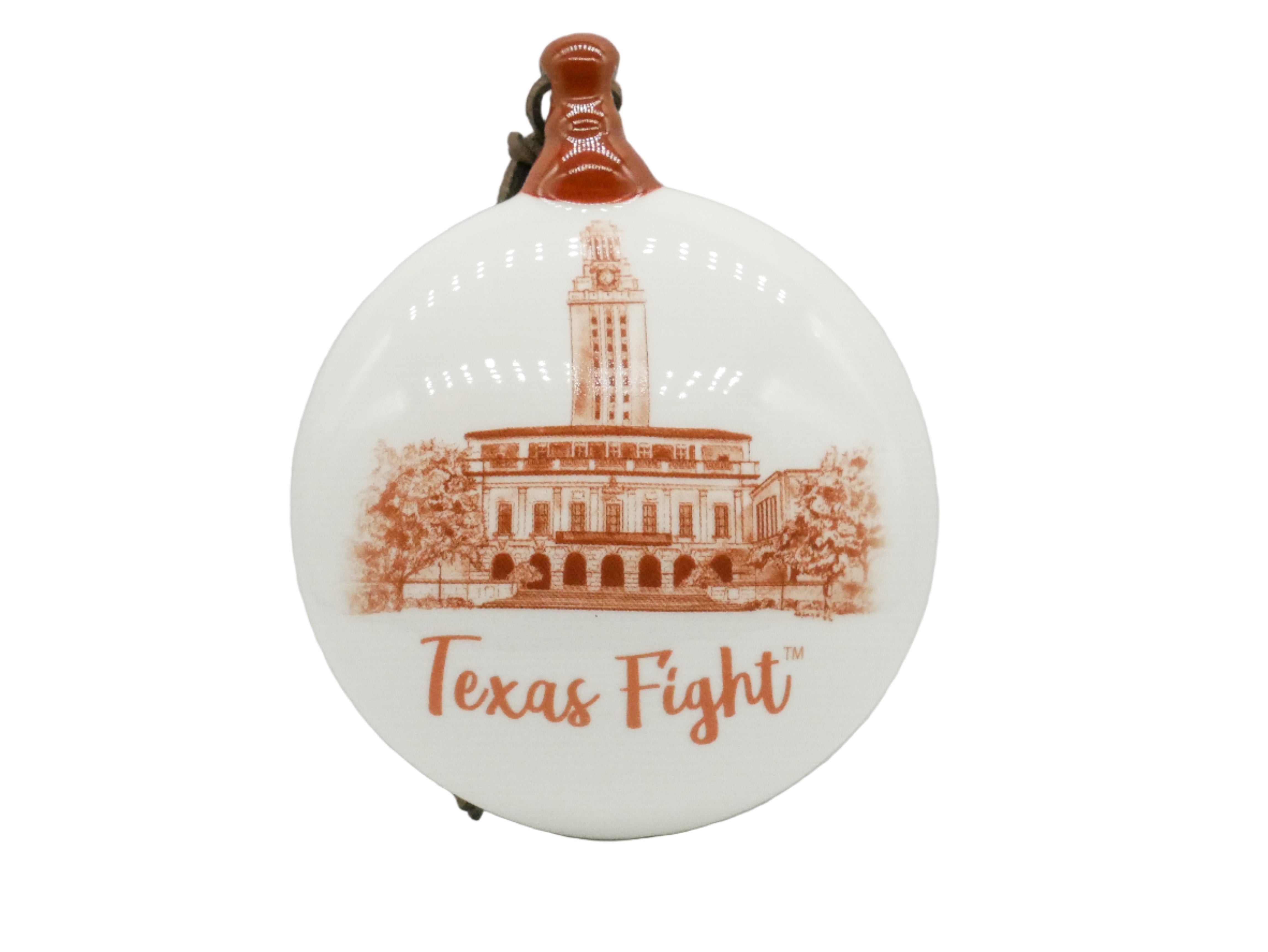 Texas Campus Puff Ornament