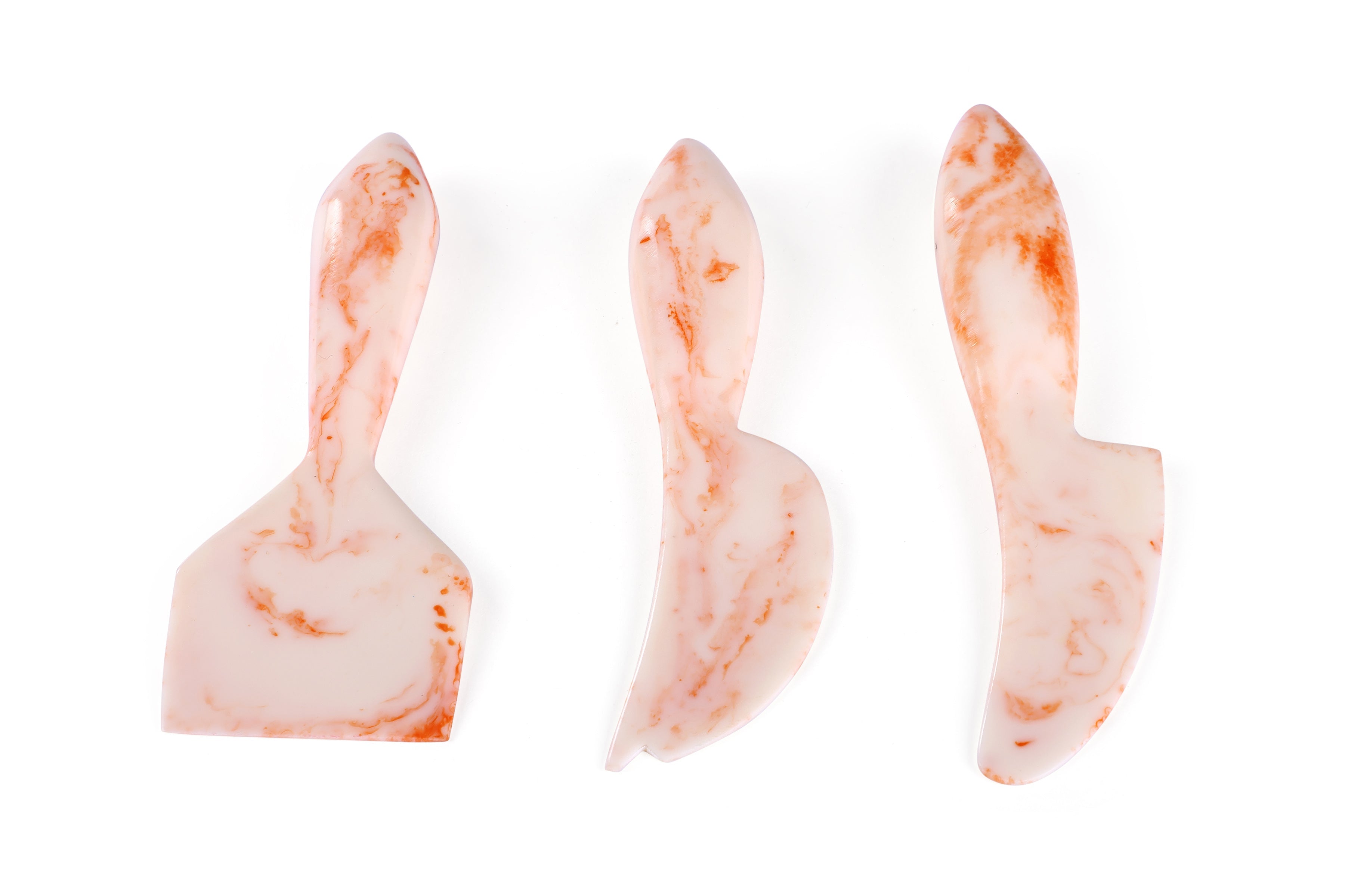 Pink Resin Cheese Knife Set