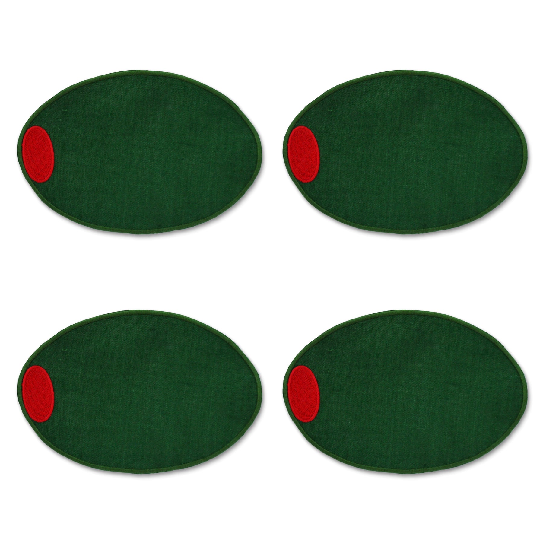 Martini Olive Cocktail Napkins