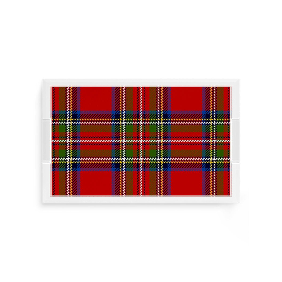 Christmas Tartan Red Small Tray
