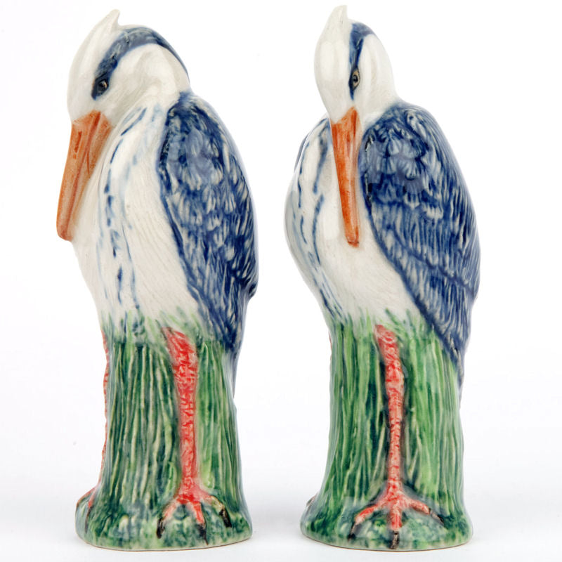Heron Bird Salt & Pepper Shakers