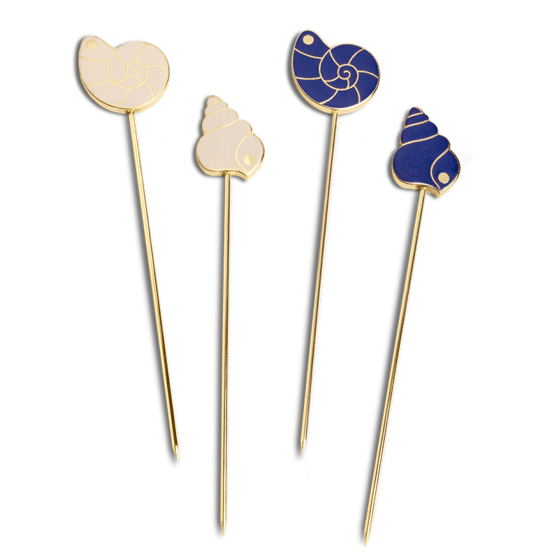 Octaevo Cocktail Picks Pearl Shell