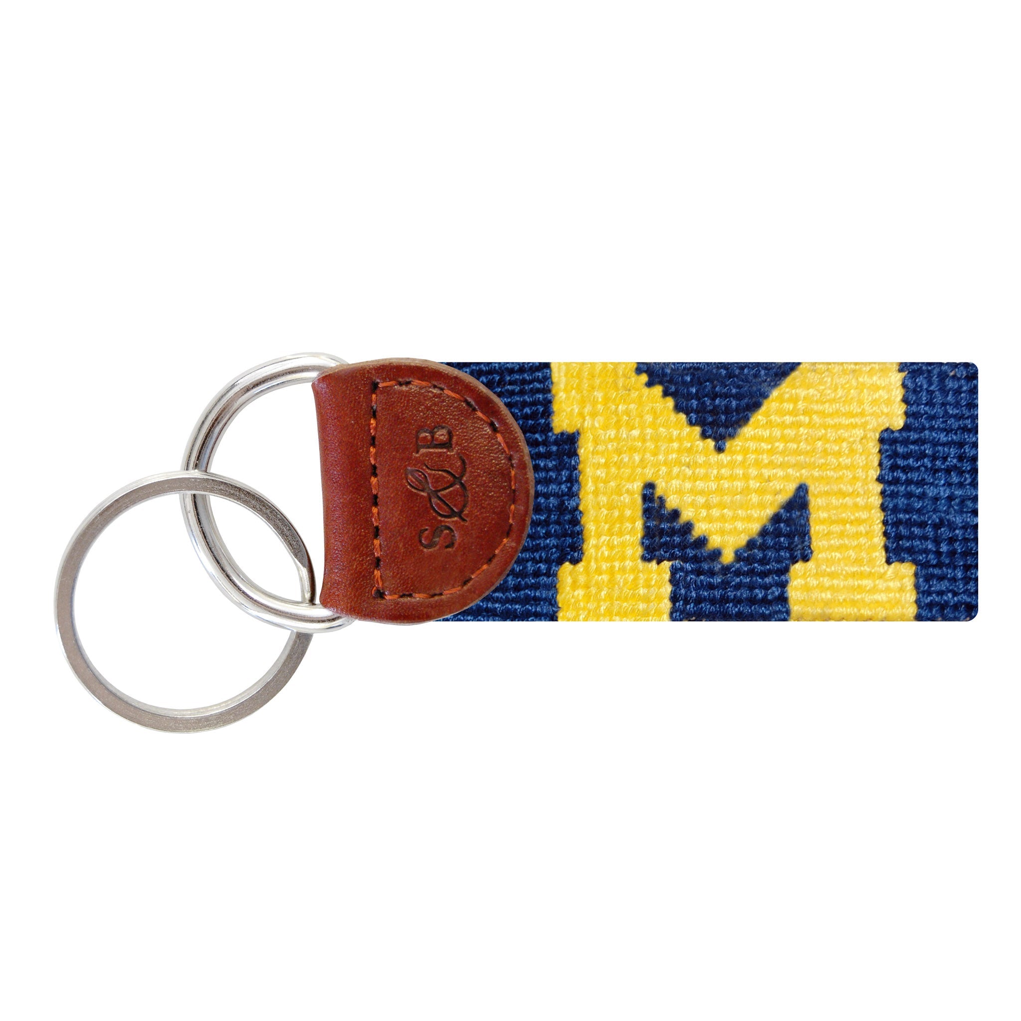 Michigan Key Fob - Navy