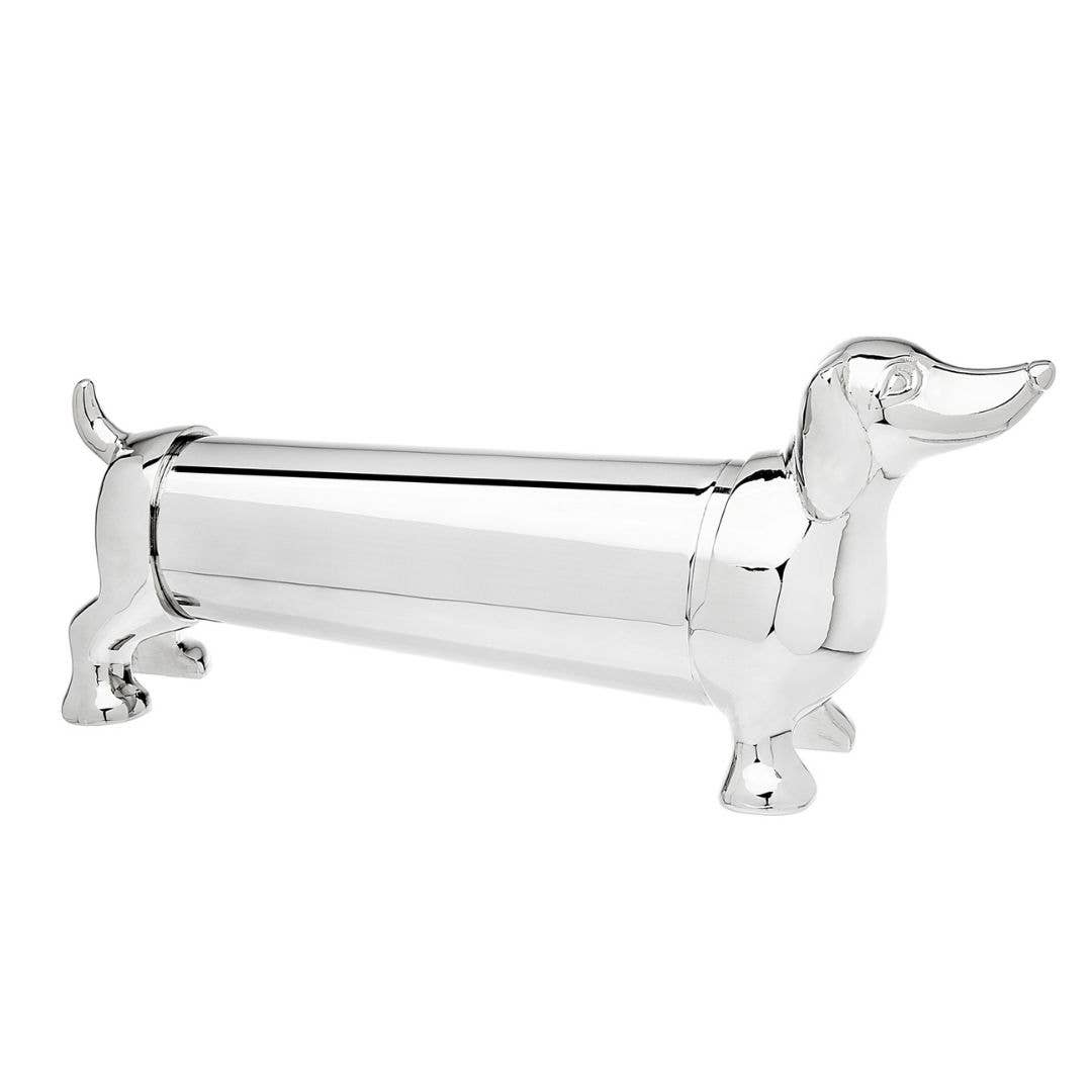 Dachshund Cocktail Shaker - Nickel