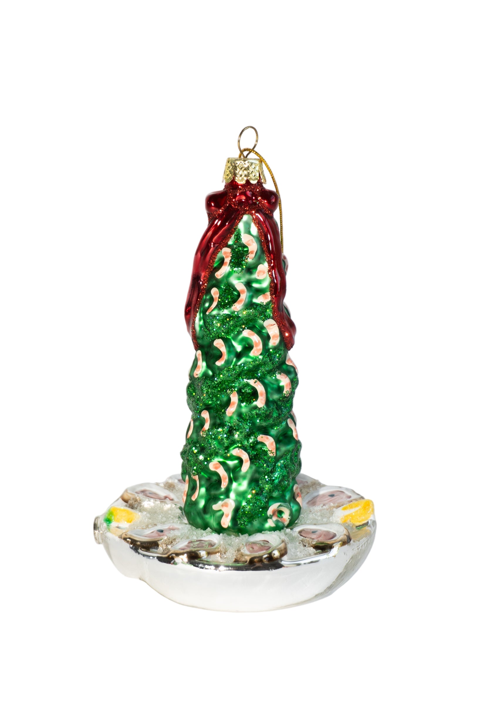 Retro Shrimp Cocktail Party Tree Ornaments