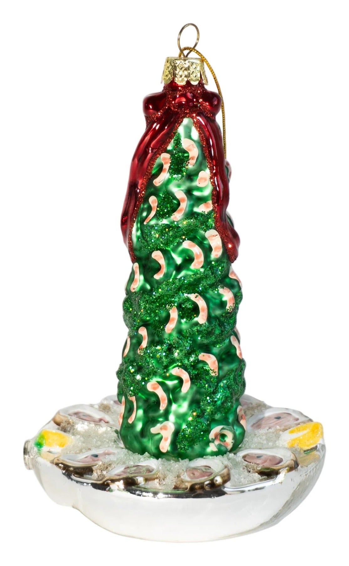 Retro Shrimp Cocktail Party Tree Ornaments