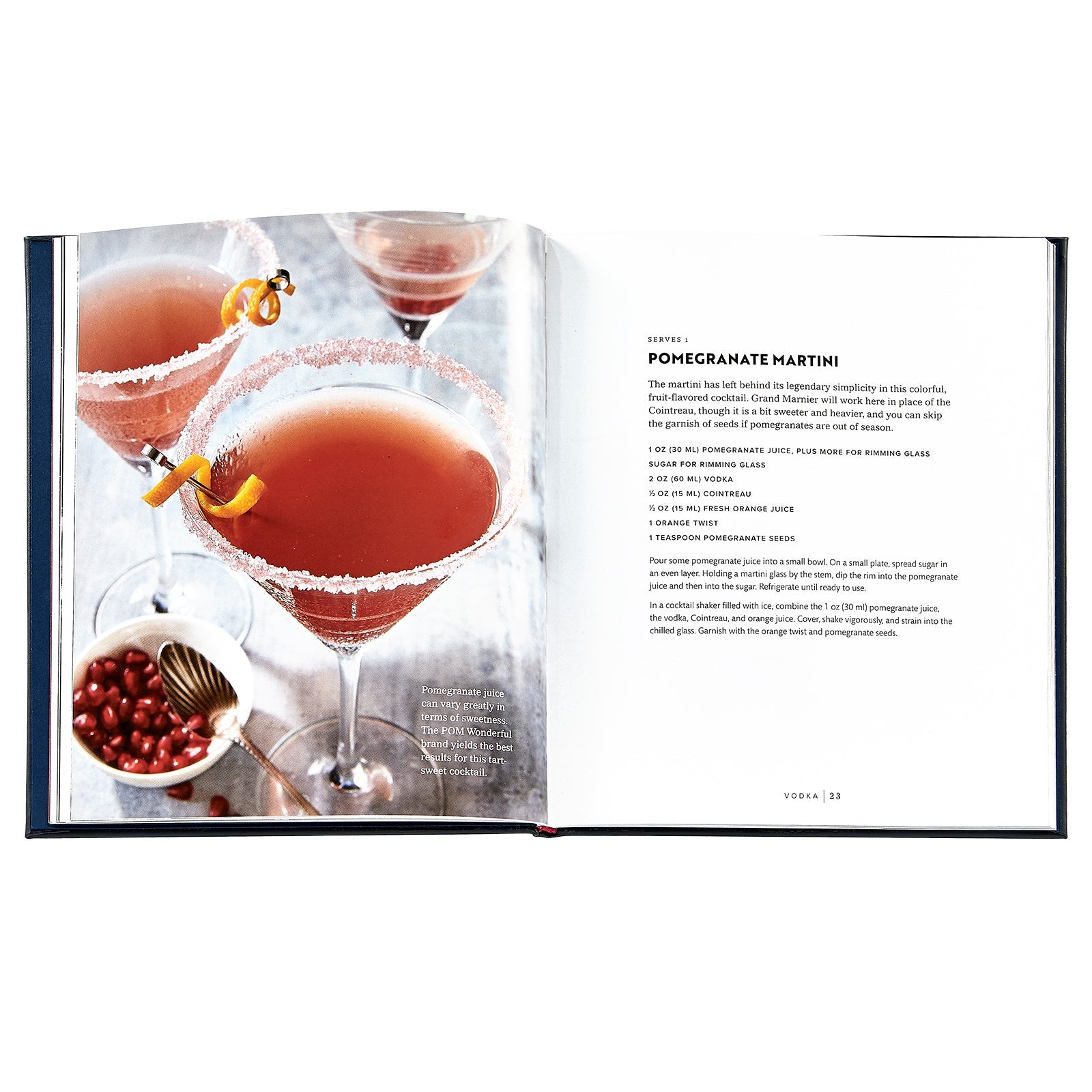 Williams Sonoma Cocktail Book - Leather Edition
