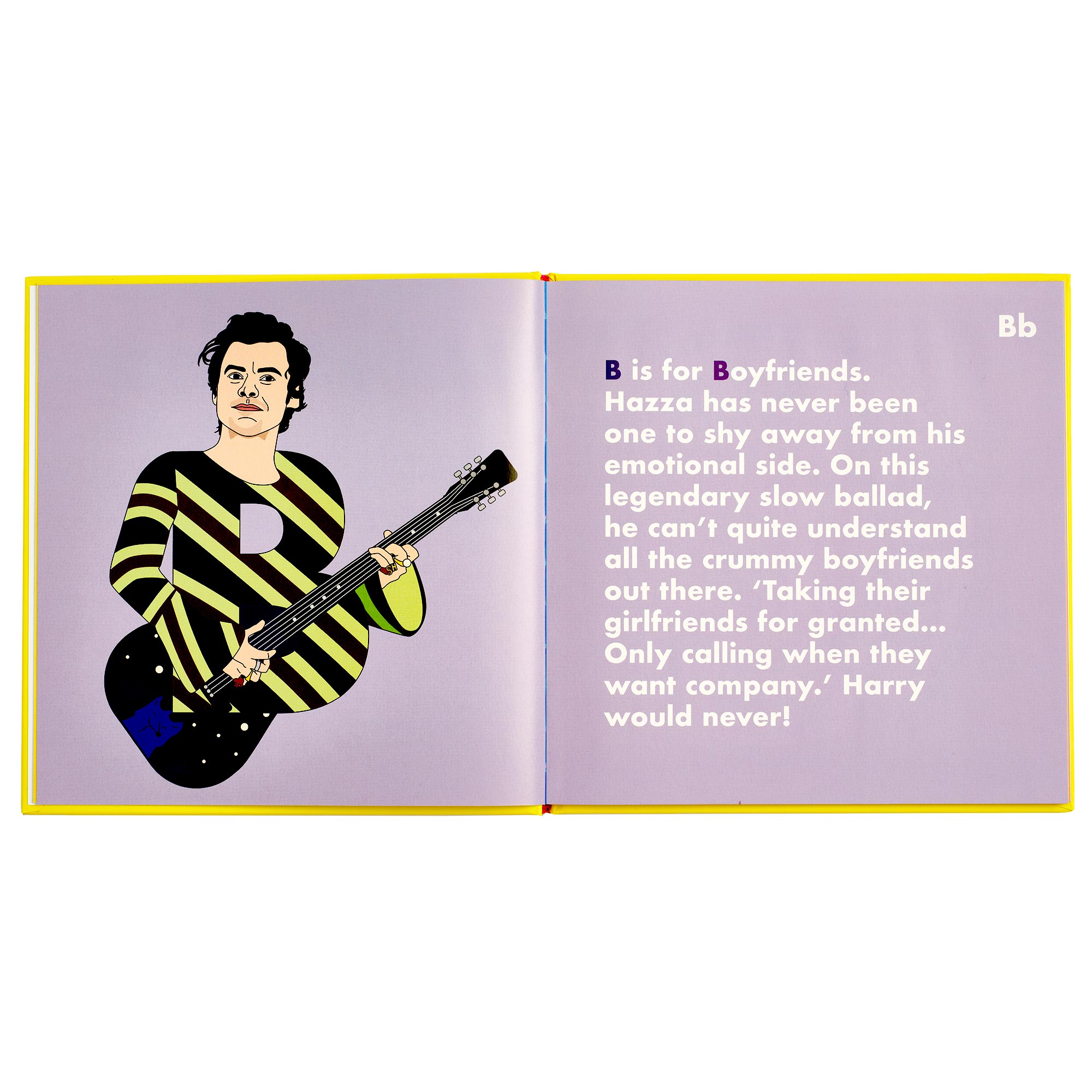 Harry Styles Legends Alphabet Book