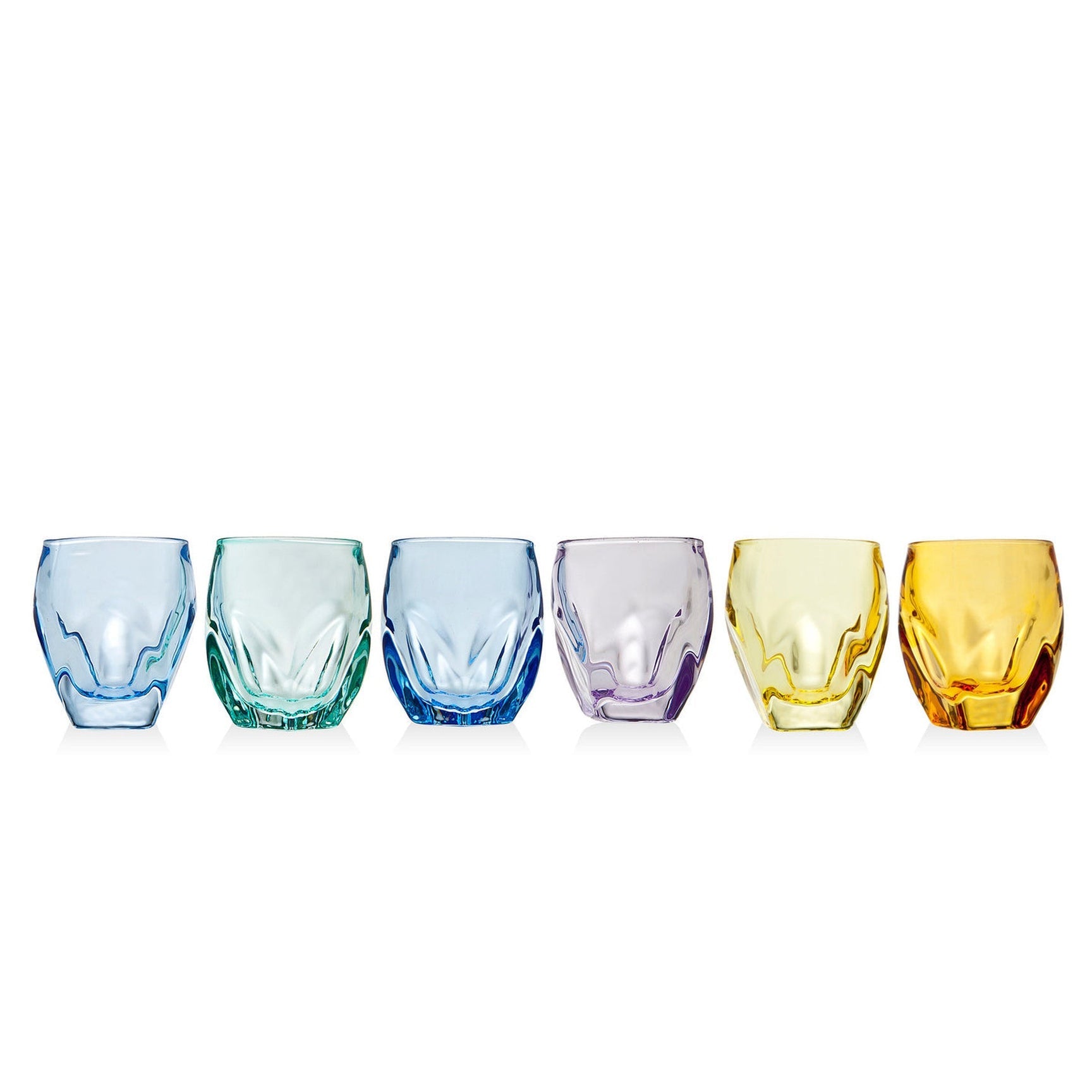 Colored Shot Glasses - Set of 6