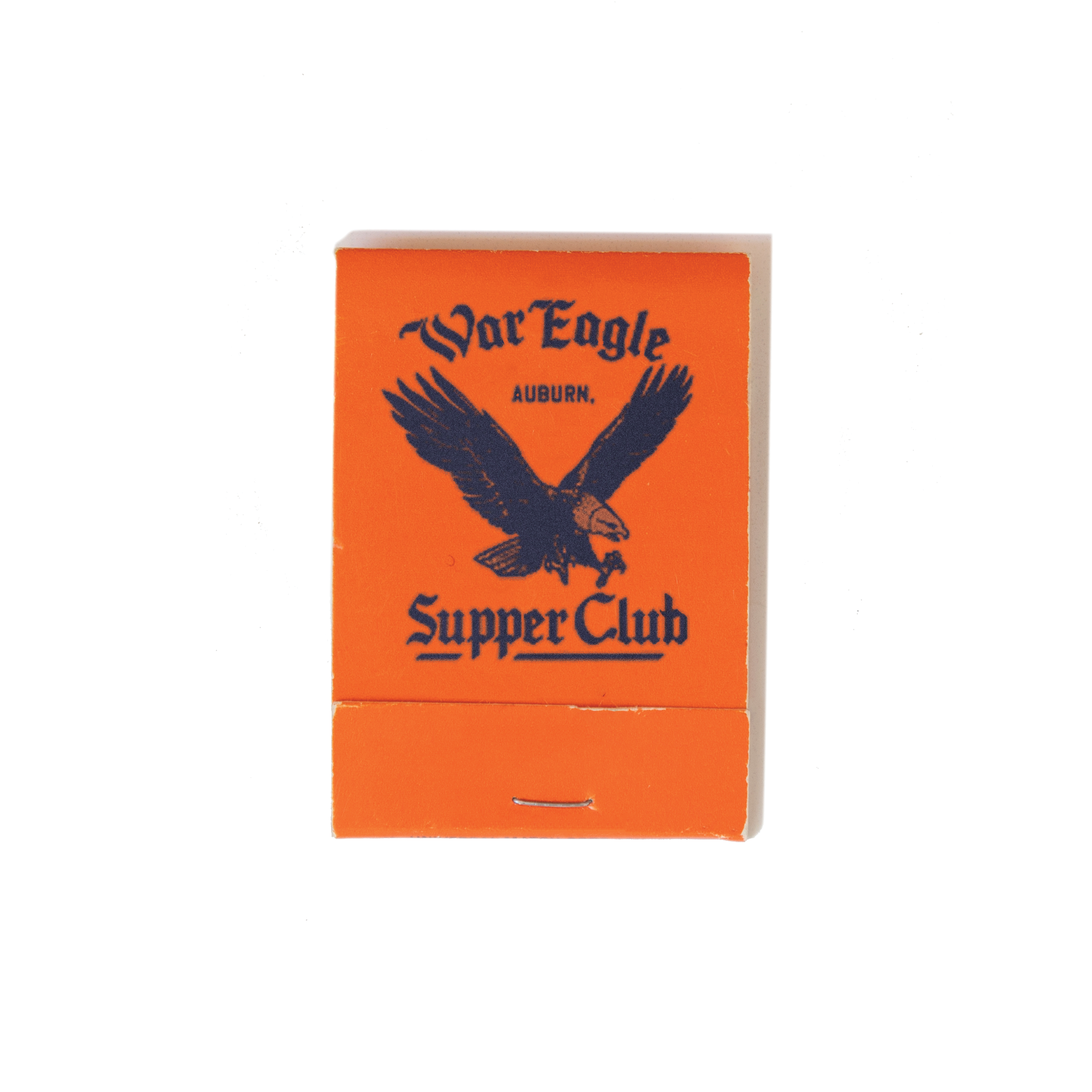 Auburn War Eagle Supper Club Matchbook Print