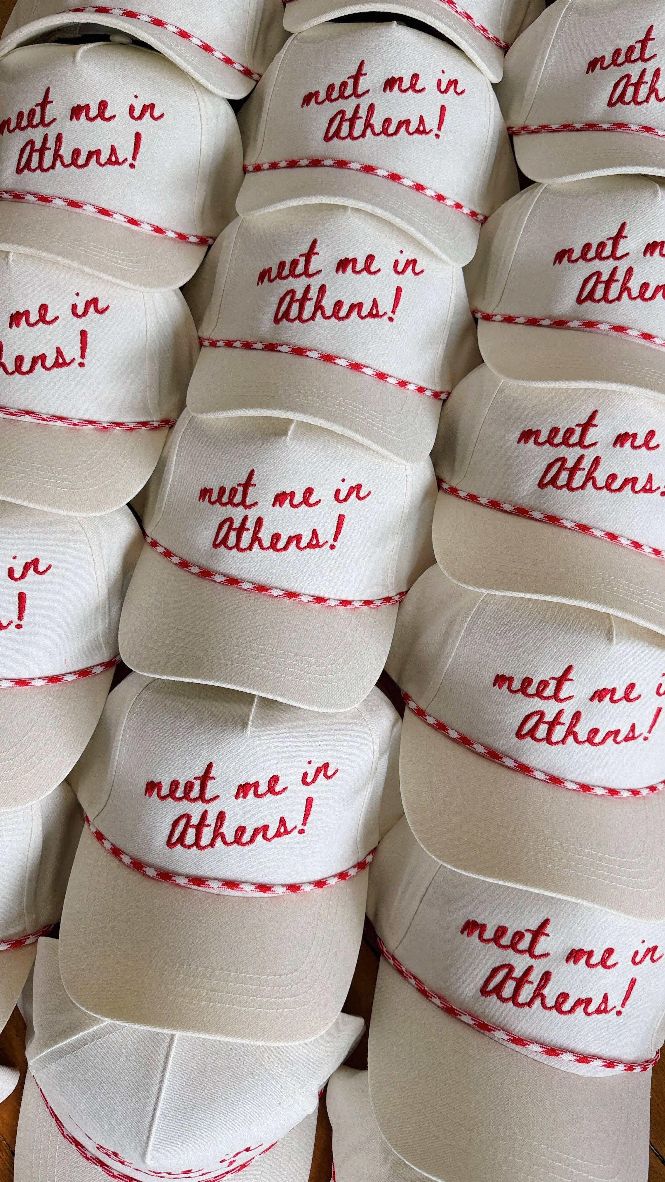 Meet Me in Athens! Rope Hat