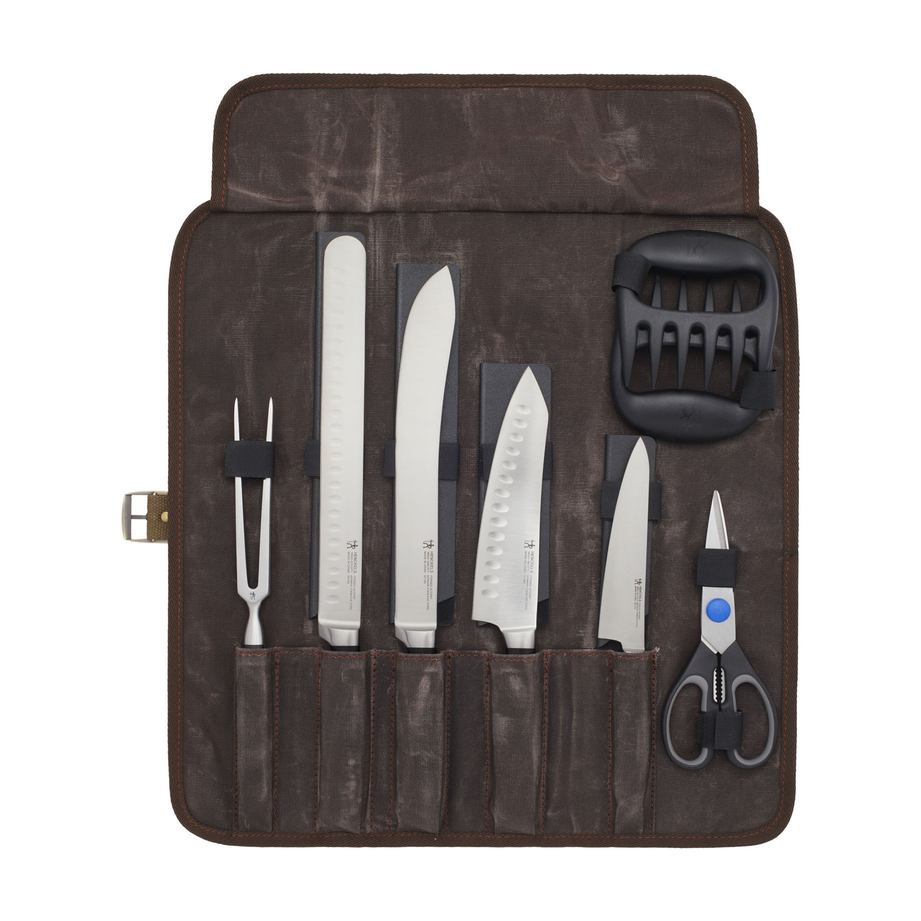 Forged Accent Knife Roll Set