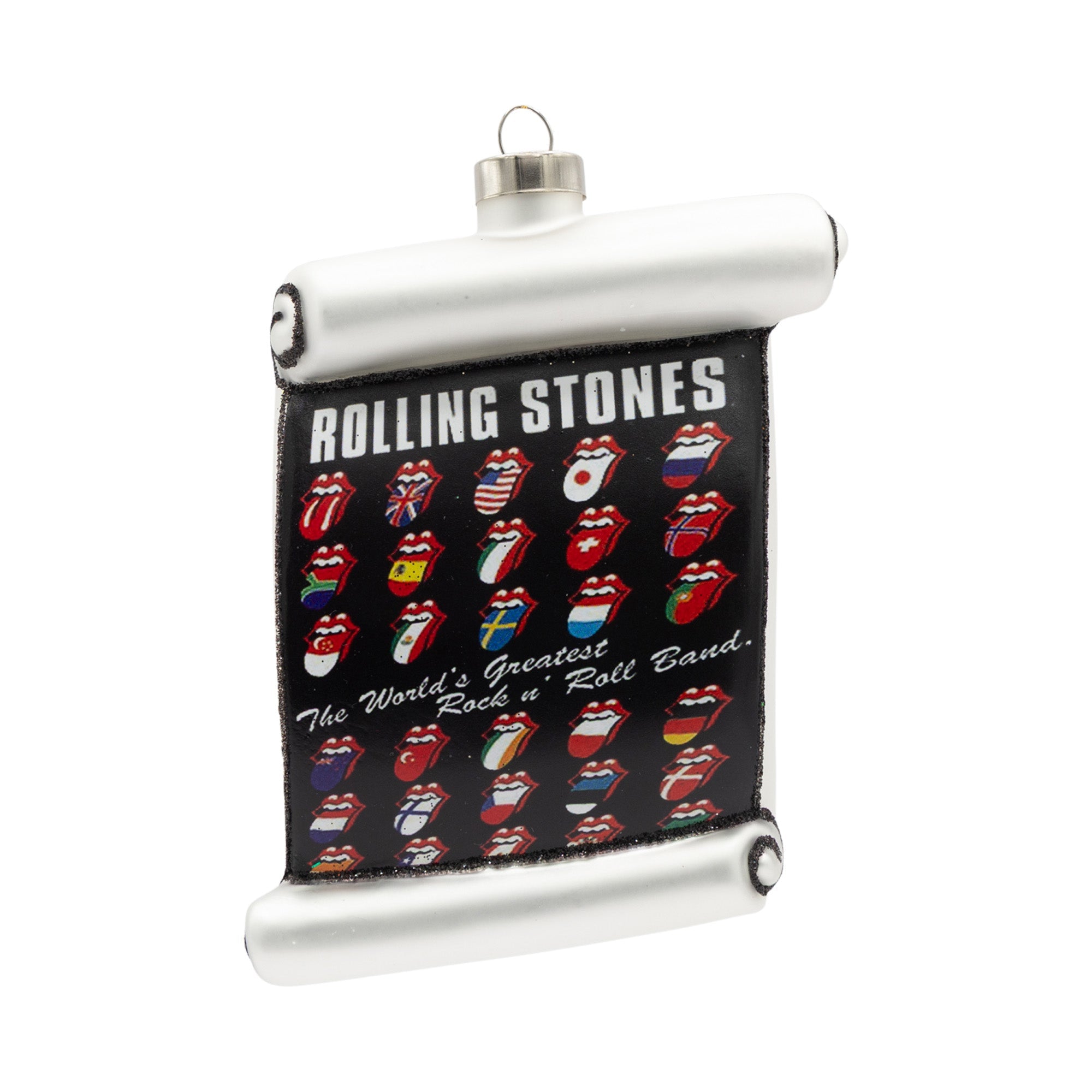 The Rolling Stones Tongue Poster Ornament