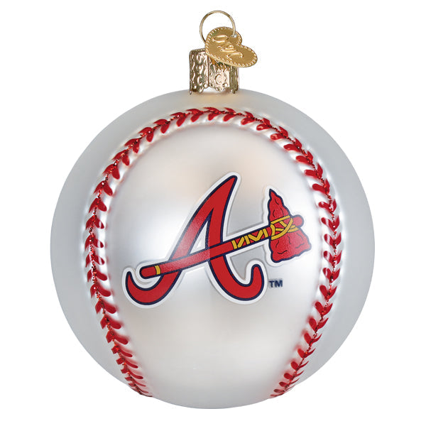 Braves Baseball Ornament