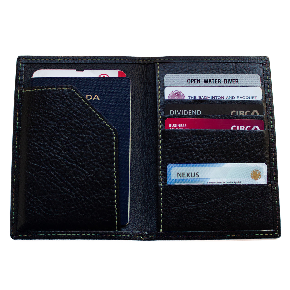 Black Passport Case
