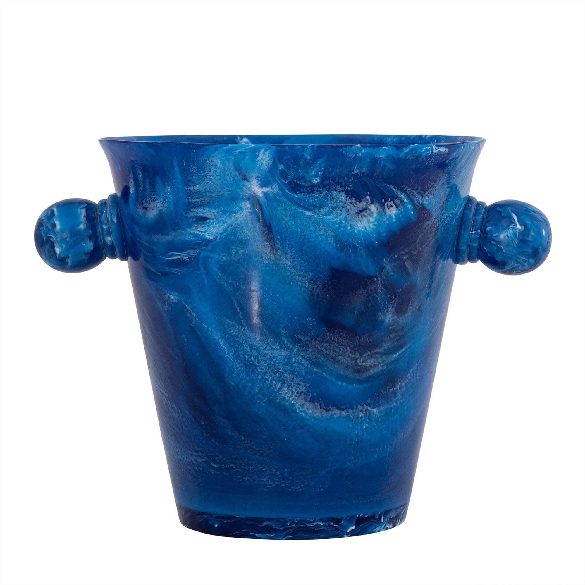 Blue Resin Ice Bucket