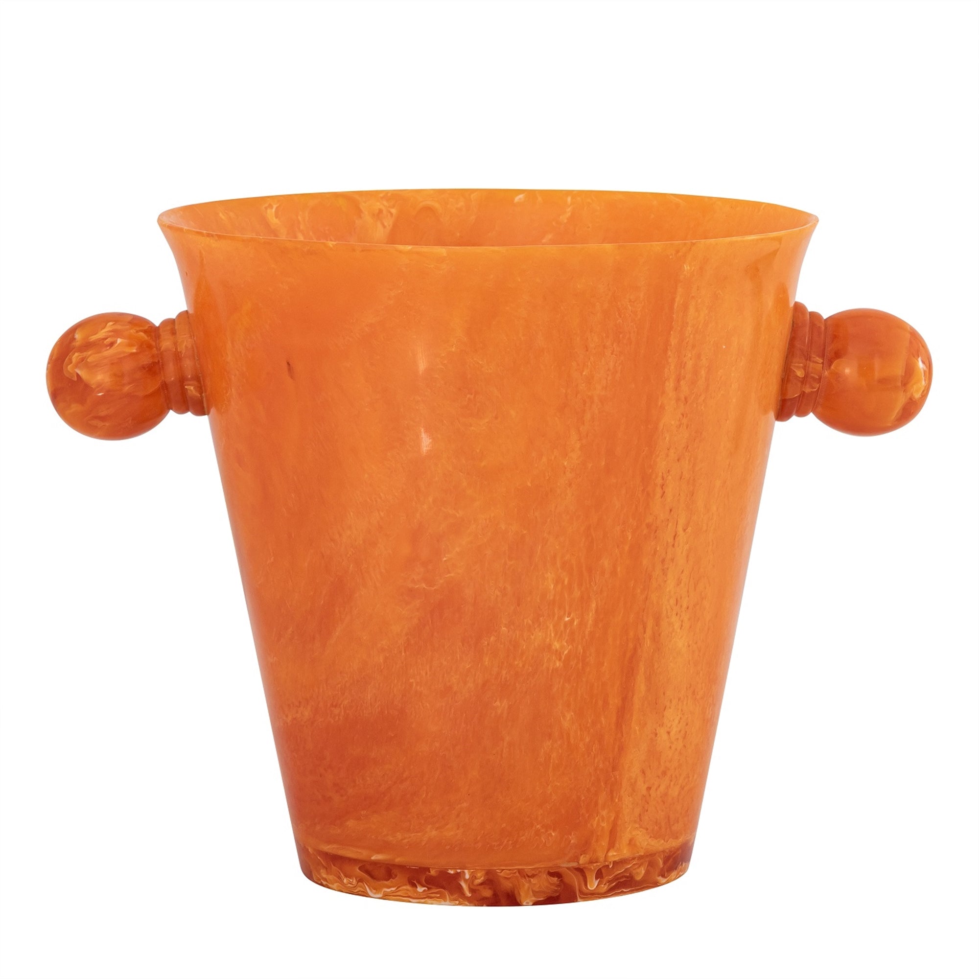 Orange Resin Ice Bucket