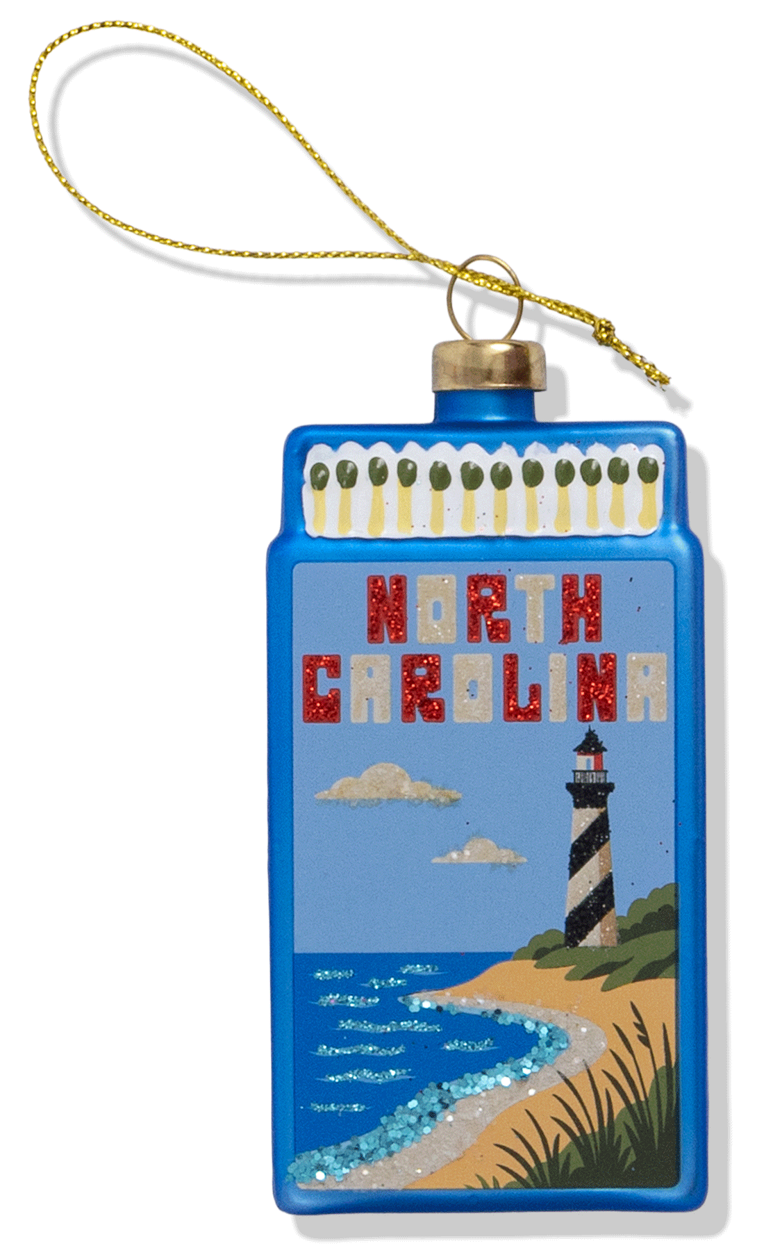 North Carolina Matchbook Ornament
